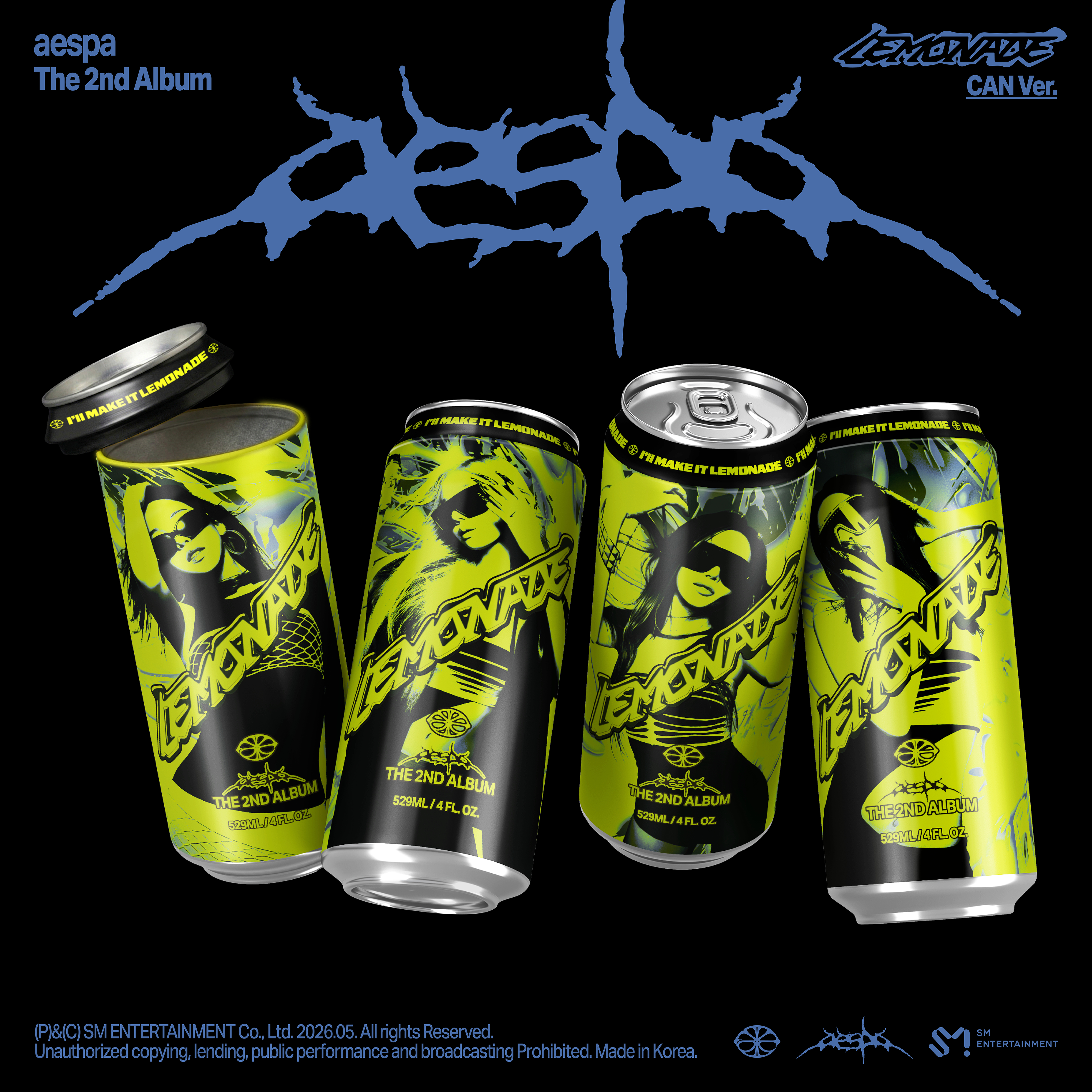 aespa2枚組レコード２枚セット The 2nd Album 'LEMONADE' (CAN Ver.) - aespa Official Store