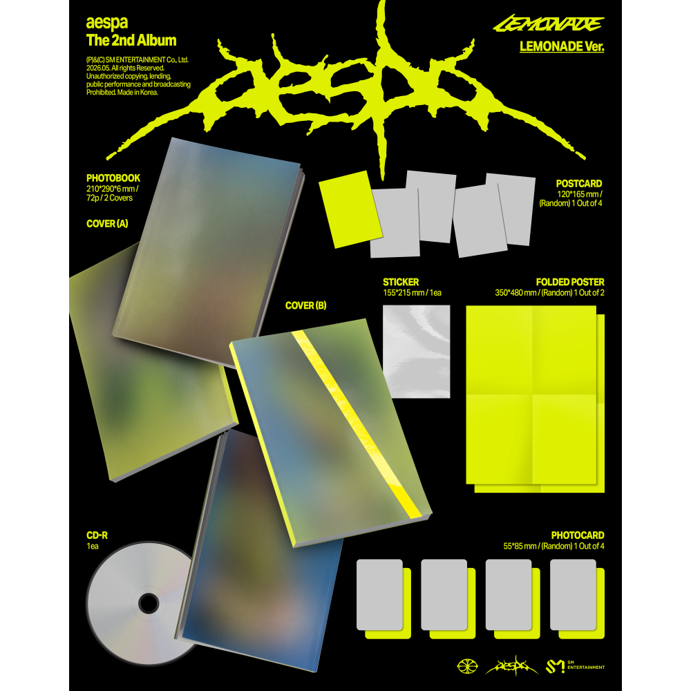 The 2nd Album 'LEMONADE' (LEMONADE Ver.) Packshot