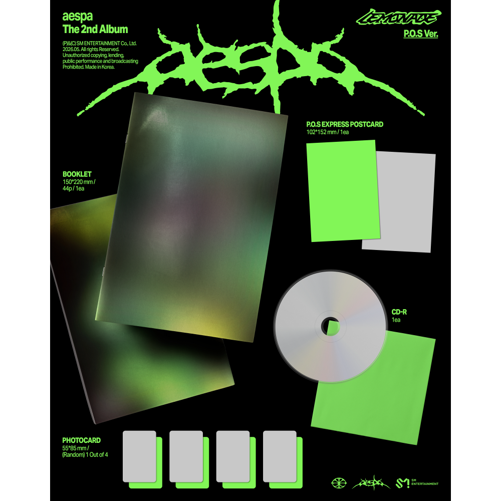 The 2nd Album 'LEMONADE' (P.O.S Ver.) Packshot