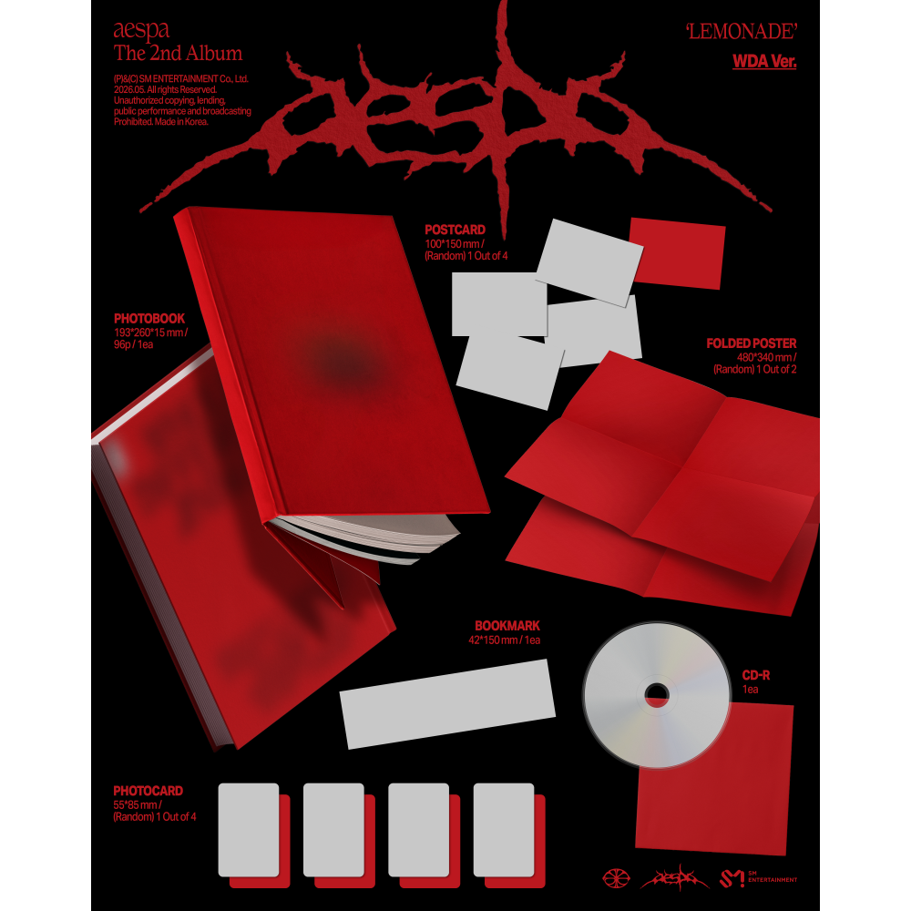 The 2nd Album 'LEMONADE' (WDA Ver.) Packshot