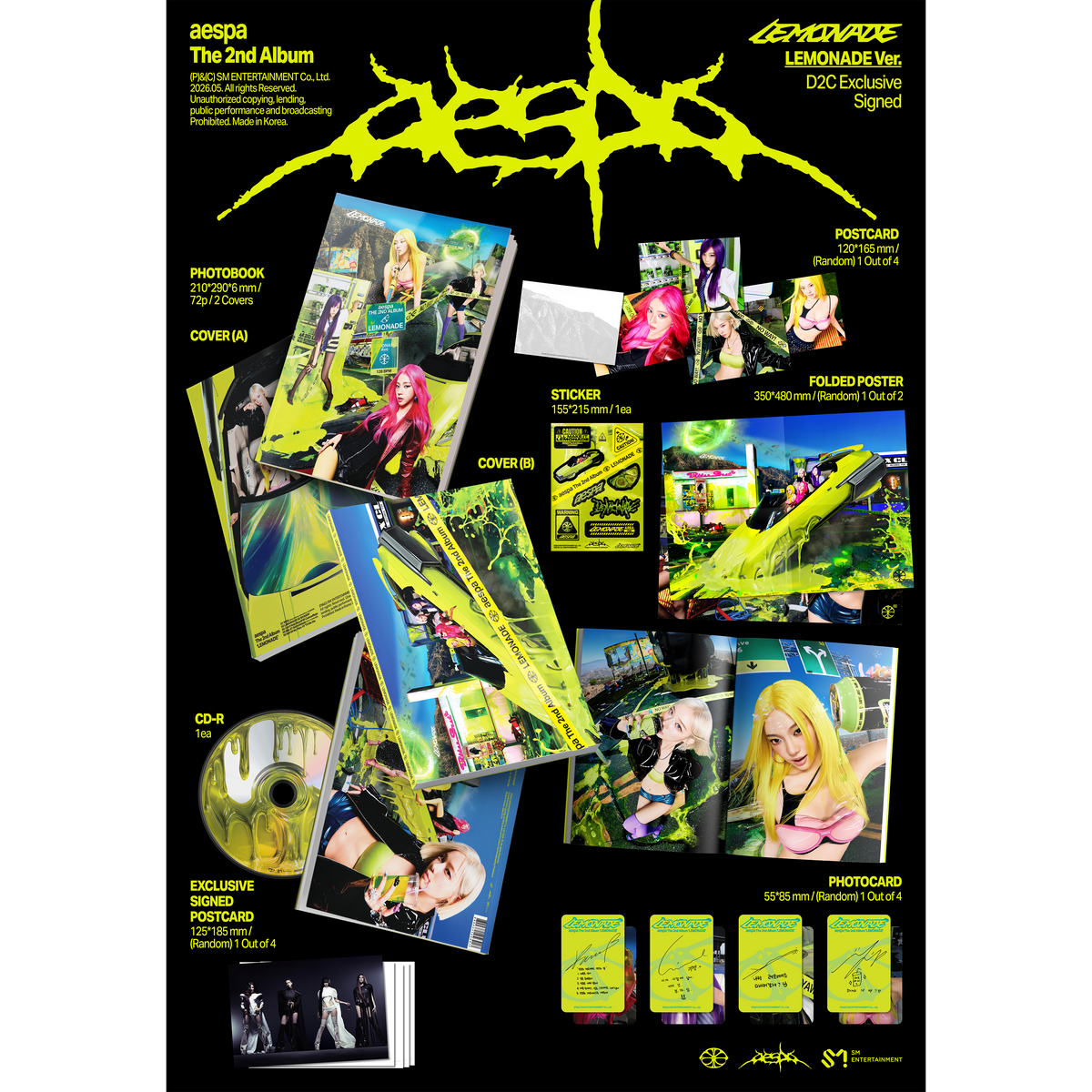 LEMONADE - aespa Official Store