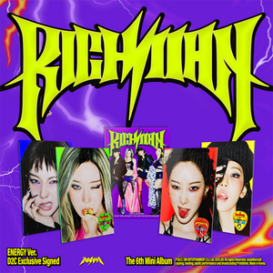 Rich Man - The 6th Mini Album_ENERGY Ver. (GISELLE Version) SIGNED