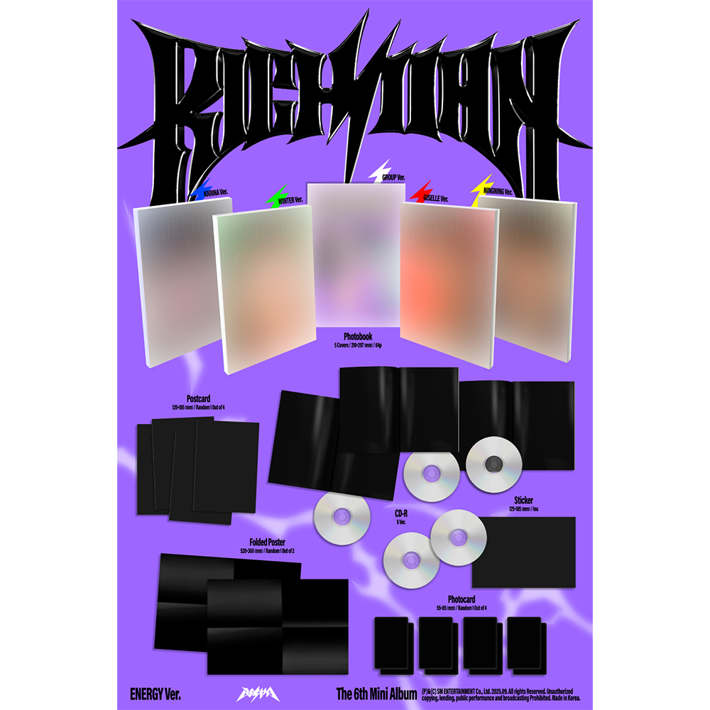 The 6th Mini Album 'Rich Man' (ENERGY Ver.) (GROUP Version) Pack Shot