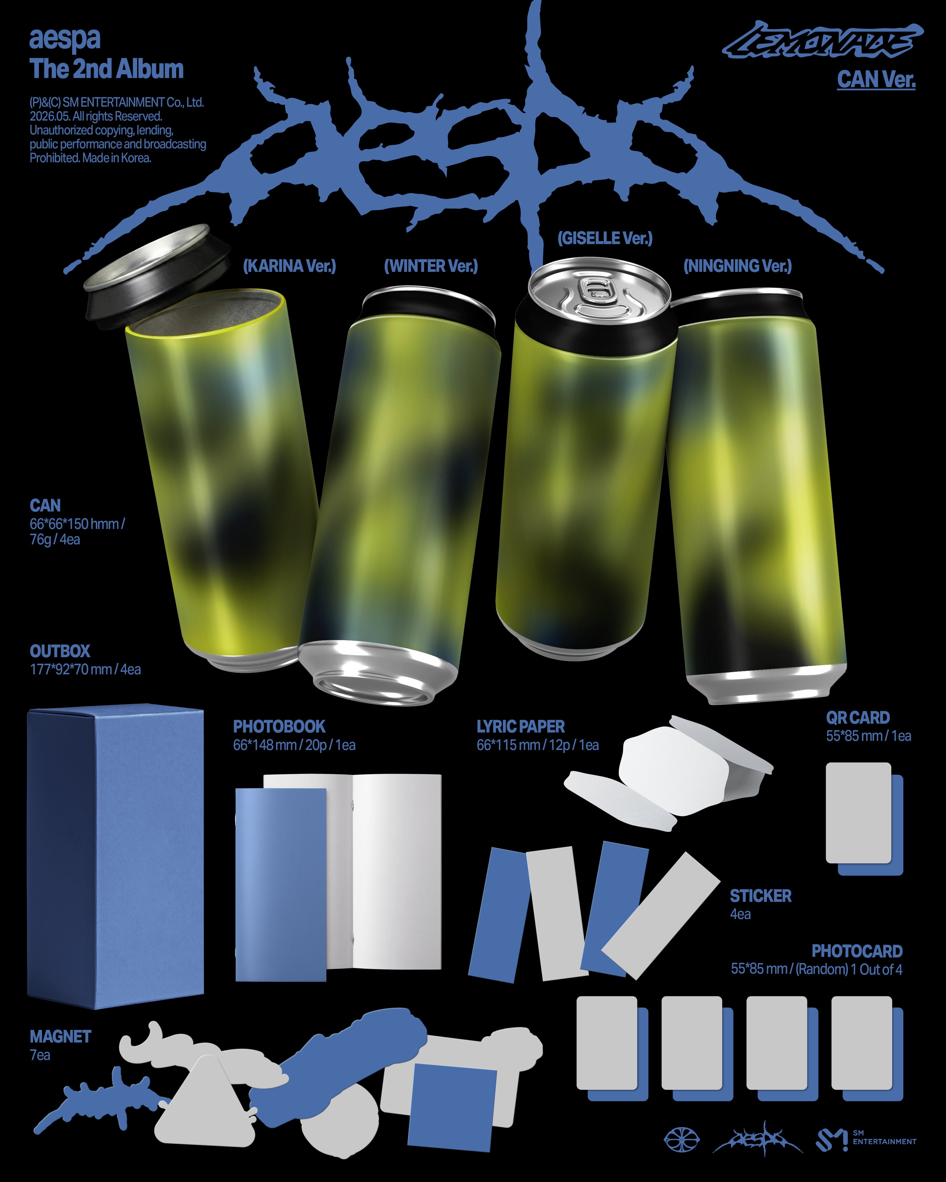 The 2nd Album 'LEMONADE' (CAN Ver.)