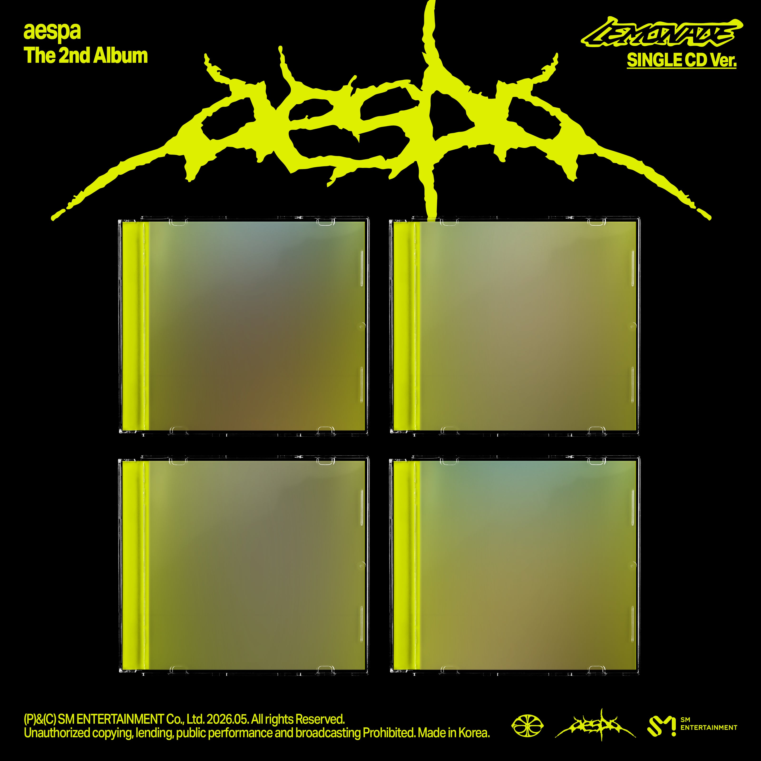 The 2nd Album 'LEMONADE' (SINGLE CD)