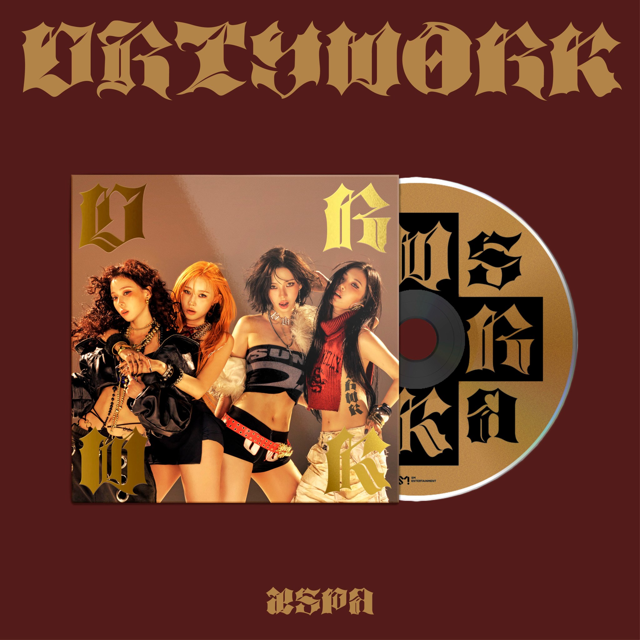 aespa 'Dirty Work' (Single CD - D2C Exclusive)